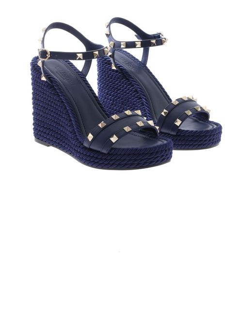 valentino garavani rockstud torchon sandals