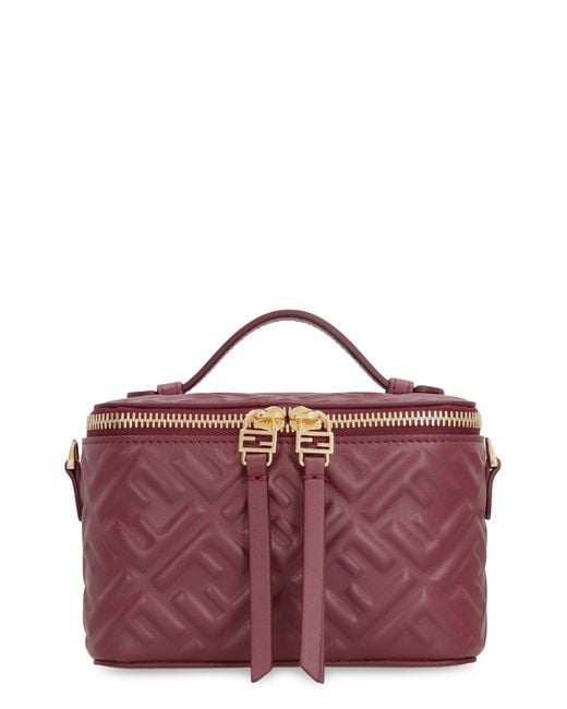 Fendi Purple Mini Bag Vanity