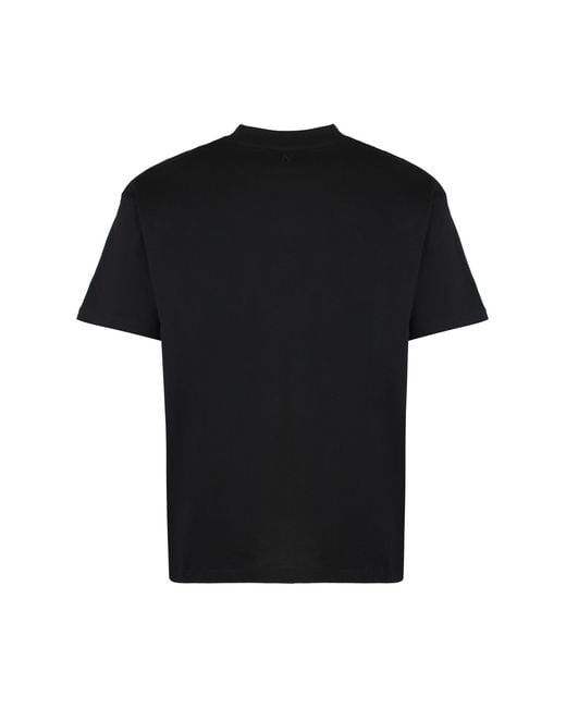 Represent Black Oversized "Initial" T-Shirt for men