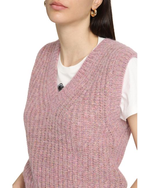 Rodebjer Pink Priscilla Knitted Vest