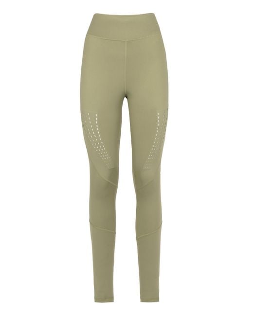 Adidas By Stella McCartney Green Elasticated Waist Leggings