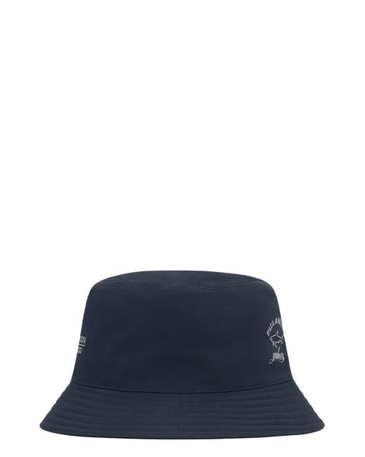 Paul & Shark Blue Bucket Hat for men