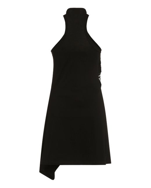 Mini abito D-Zelie in cotone di DIESEL in Black