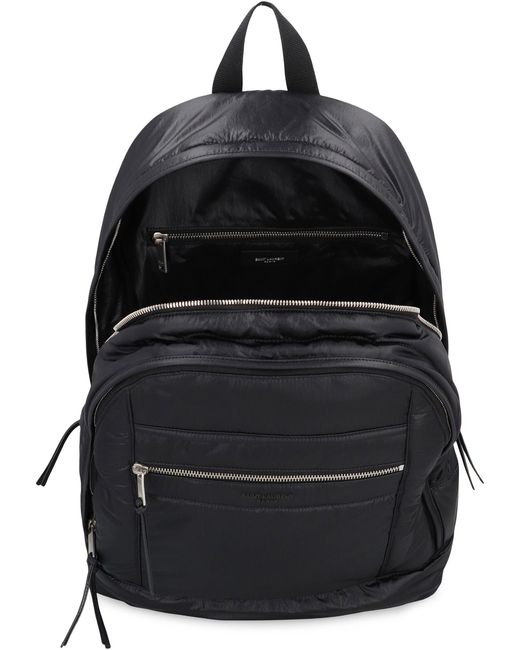 Saint Laurent Black Backpack City for men