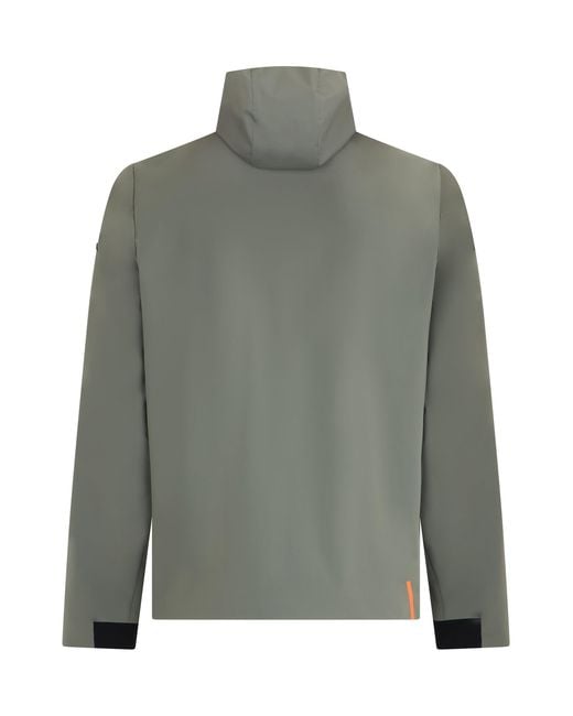 Rrd Gray Light Jacket With Zipper for men