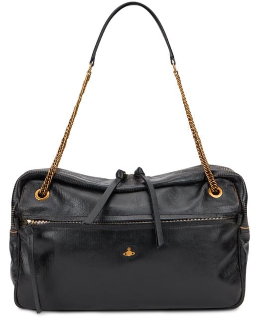 Vivienne Westwood Black Dolce Shoulder Bag