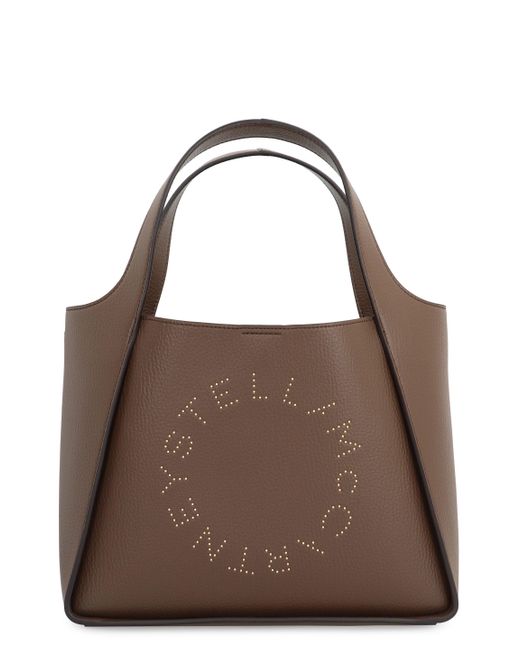 Tote bag Stella Logo di Stella McCartney in Brown
