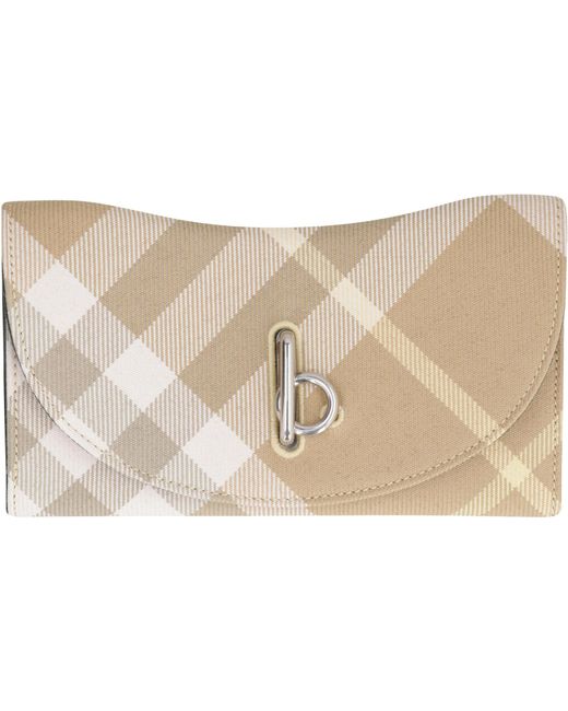 Burberry Natural Rocking Continental Wallet