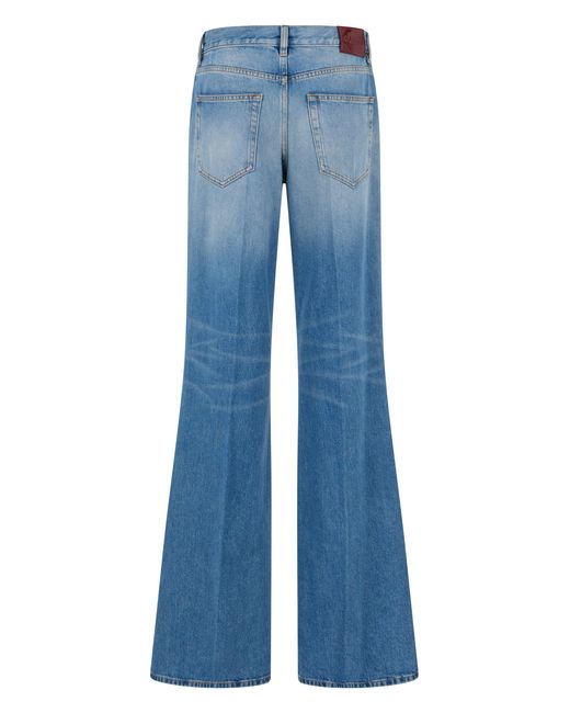 Gucci Blue Flare Jeans