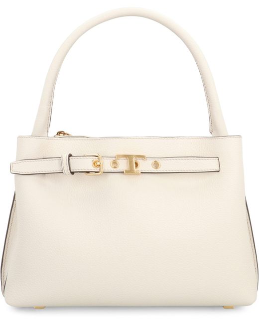 Tod's Natural Mini Leather Handbag