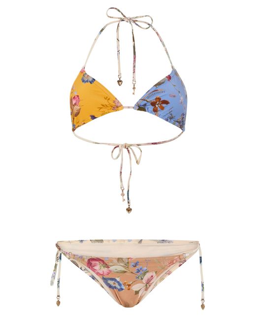 Zimmermann White Bikini Set