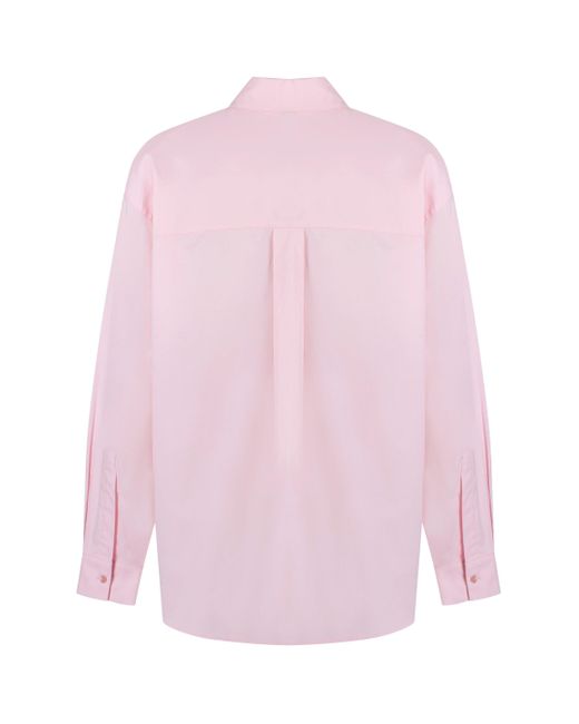 Pinko Pink Cotton Shirt