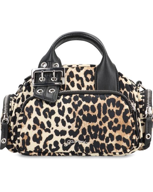 Ganni Multicolor Mini Polochon Handbag