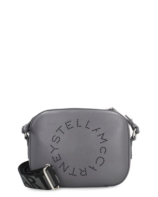 Stella McCartney Gray Stella Logo Camera Bag