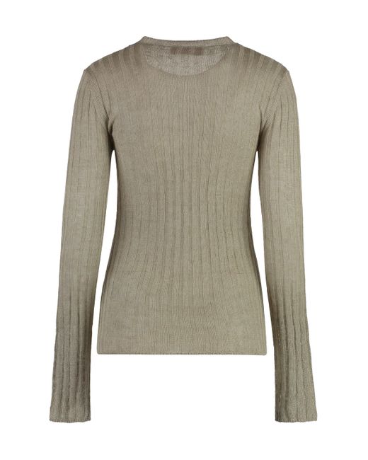 Valentino Green Fine-knit Sweater