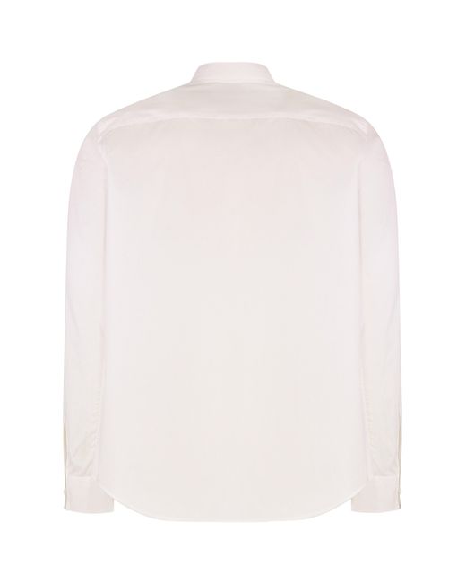 Camicia in cotone di AMI in White da Uomo