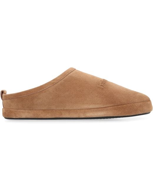 Balenciaga Brown Slides Alaska