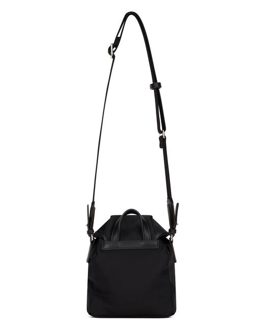 Moncler Black Mini Trick Water-Repellent Cross Body Bag
