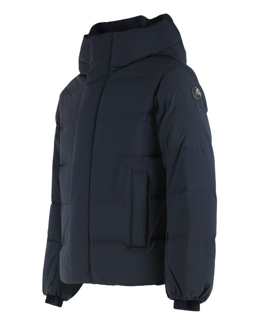 Fusalp Blue Atila Hooded Short Down Jacket for men