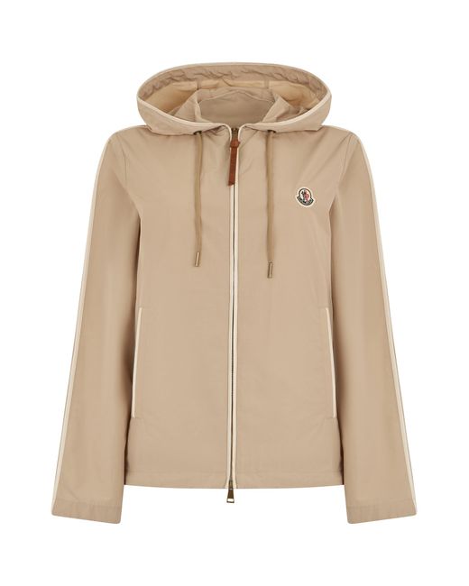 Moncler Natural Hooded Jacket Sarracenia