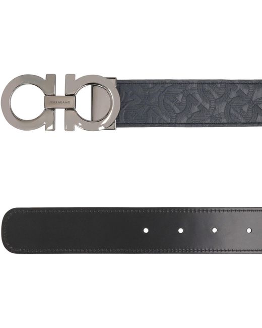 Ferragamo Black Belts for men