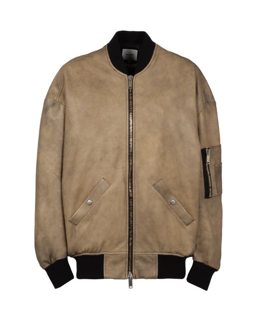 Halfboy Brown Leather Jacket