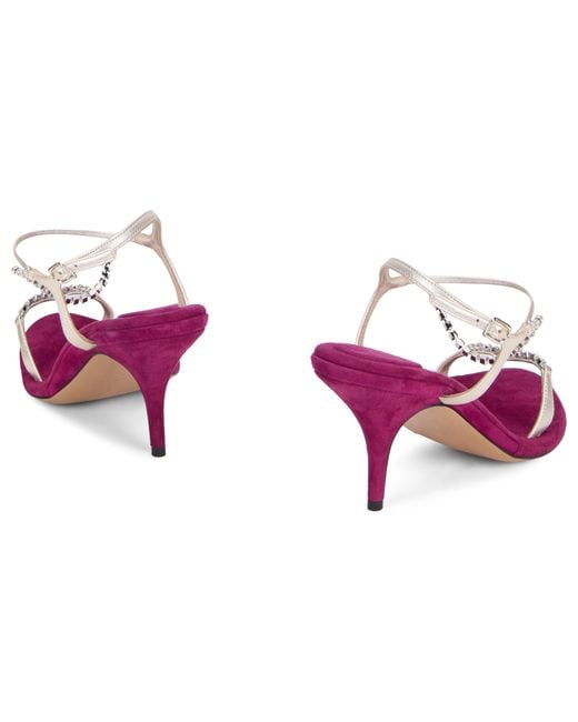 Chloé Pink Heeled Sandals
