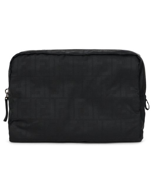 Beauty case monogram di Fendi in Black da Uomo