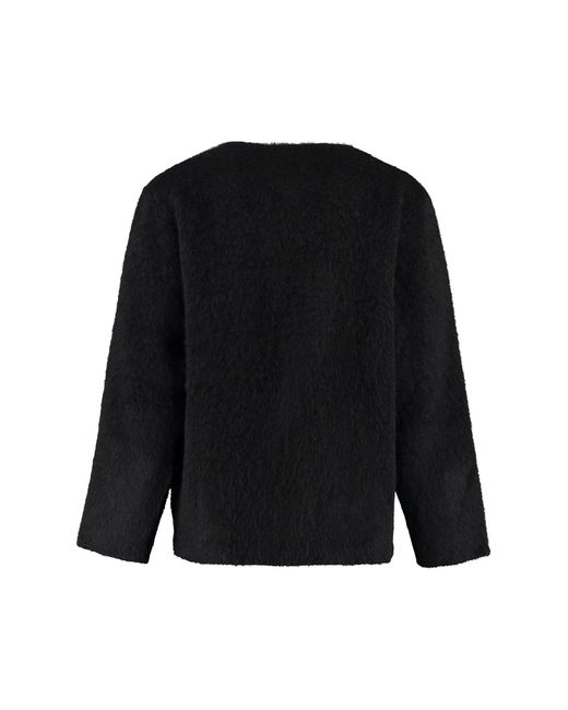 Our Legacy Black Cardigan With Buttons for men