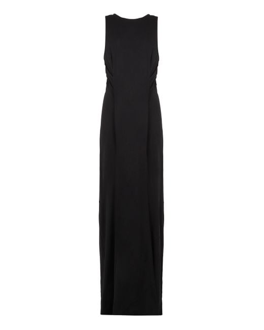 Victoria Beckham Black Cotton Dress