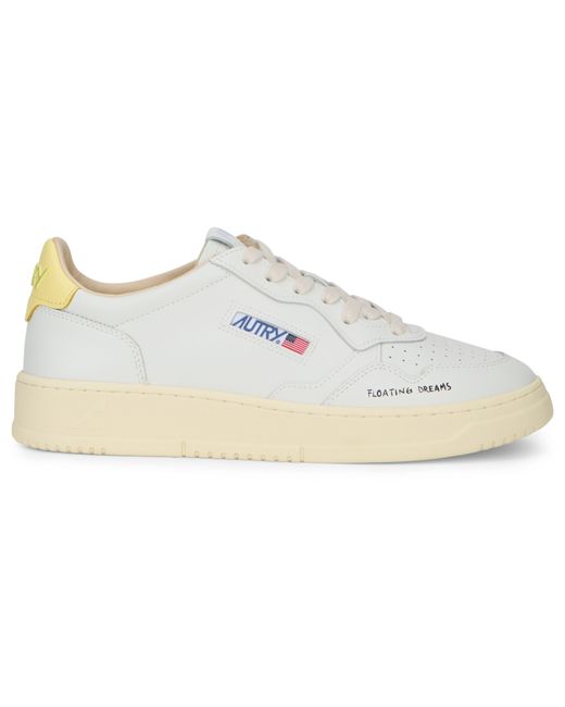 Autry White Sneaker Low-Top Medalist for men