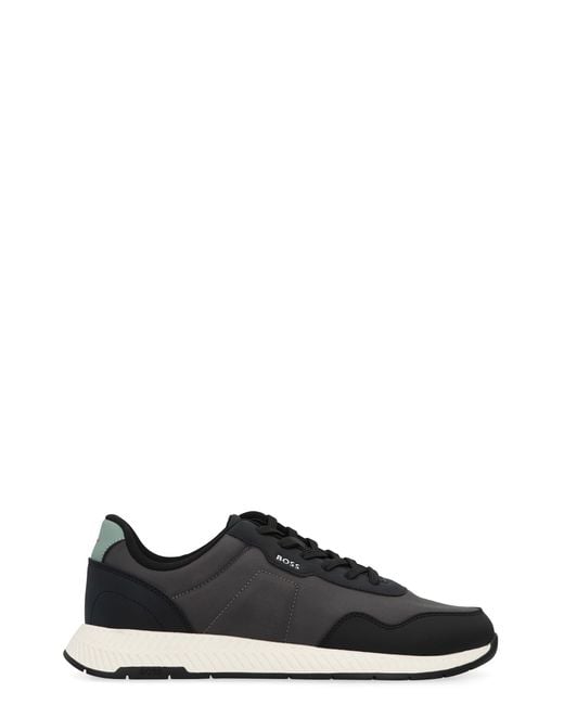 Boss Black Low-Top Sneakers Titanium for men