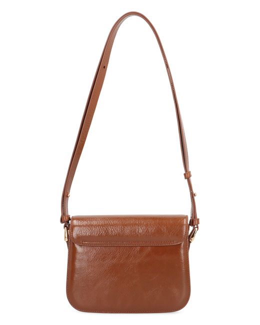 A.P.C. Brown Grace Small Bag