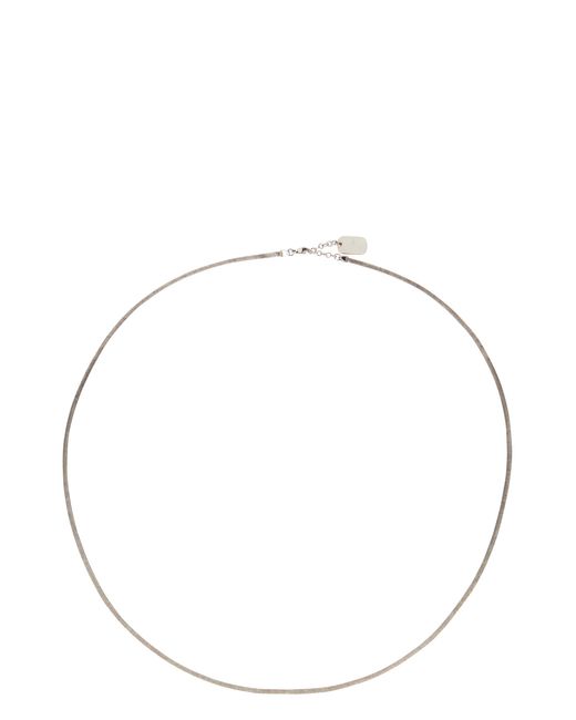 Saint Laurent Metallic Short Chain for men