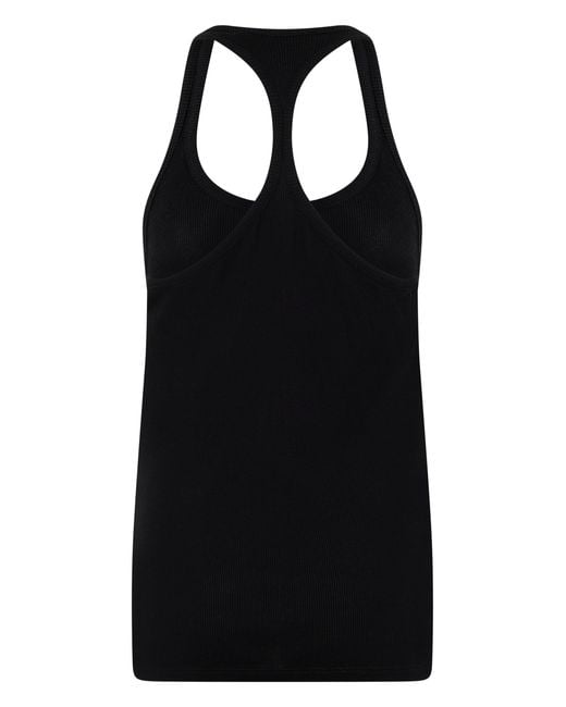 Tom Ford Black Ribbed Top