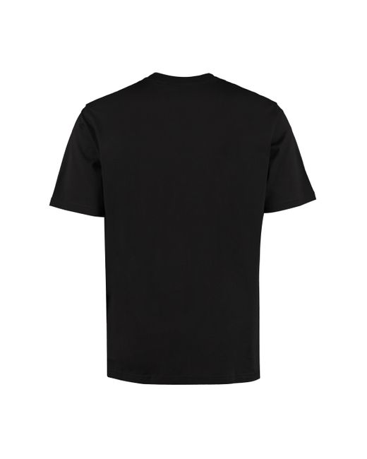 Burberry Logo Print Cotton T Shirt in 