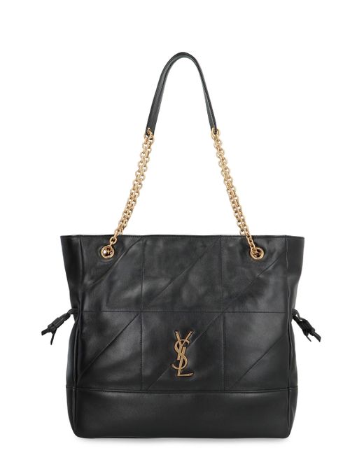 Shopping bag Jamie in pelle di Saint Laurent in Black