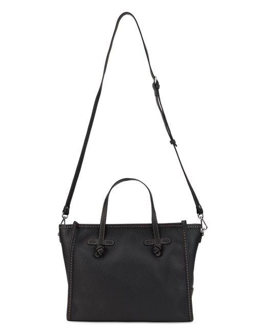 Gianni Chiarini Black Tote Bag With Shoulder Strap