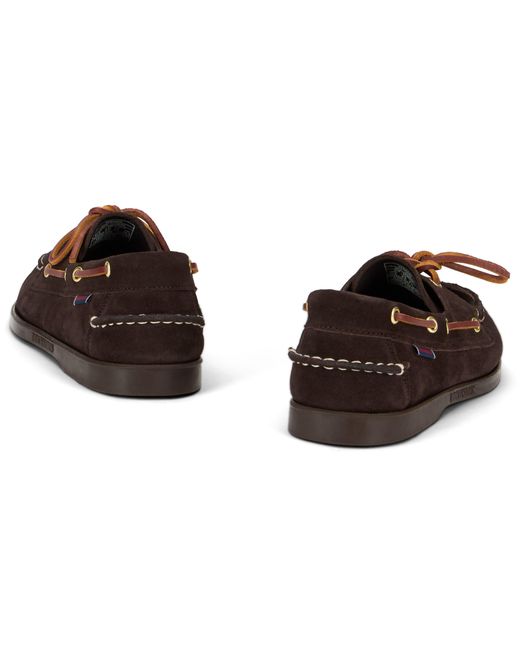 Sebago Brown Elegant Boat Shoe for men