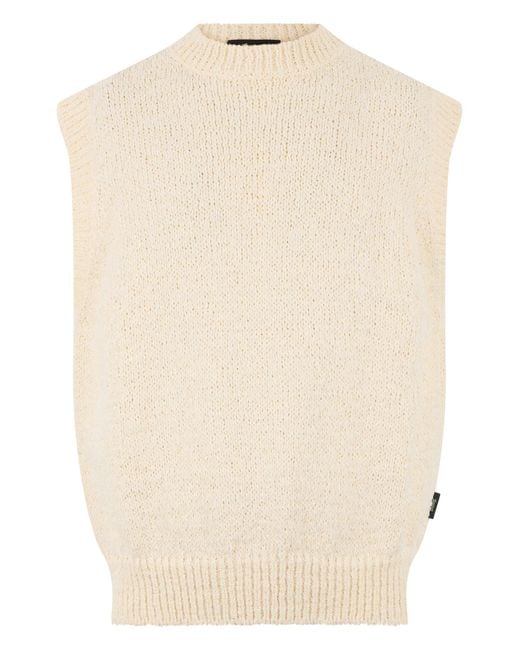 Laminar Natural Crew Neck Sweater for men