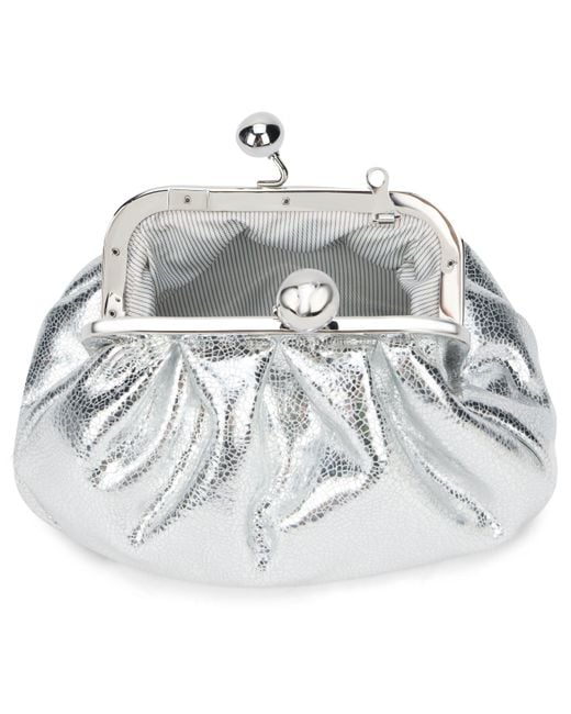 Weekend by Maxmara White Handbag Pasticcino Bag Extra Small