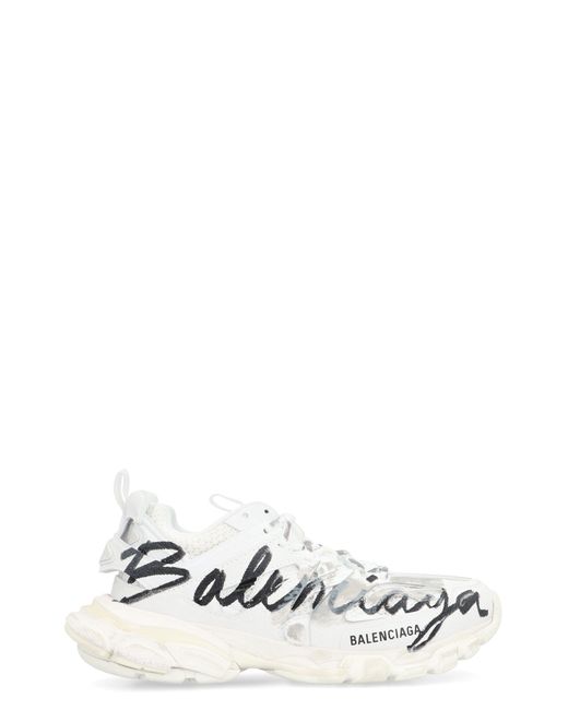 Balenciaga White Wmns Track Sneaker 'Signature'