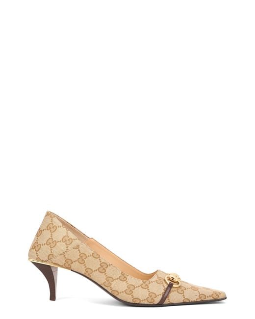 Gucci Natural Décolleté Vittoria