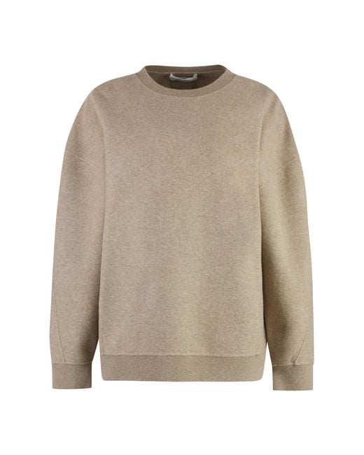 Max Mara Brown Elvira Luxe Wool And Cashmere Sweater