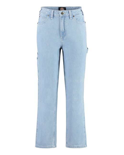 Jeans straight leg Ellendale di Dickies in Blue