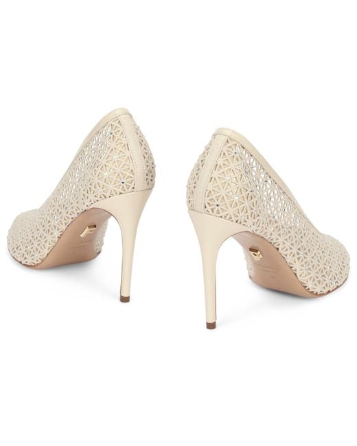 Ferragamo White Pumps