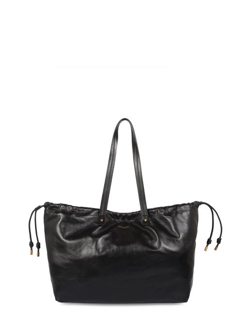 Isabel Marant Black Silven E/W Leather Tote
