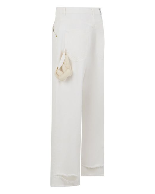 DARKPARK White Loose Jeans