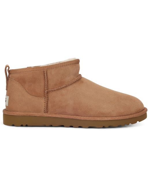 Ugg Brown Classic Ultra Mini Boots for men