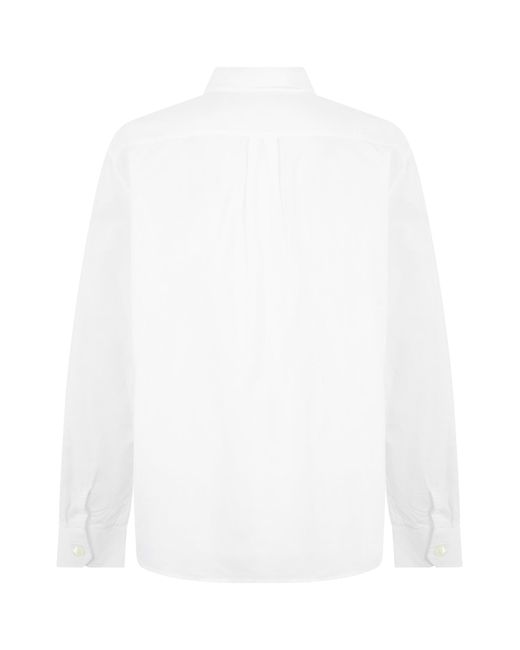 Our Legacy White Classic Long-Sleeve Shirt for men
